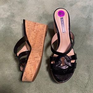 Stuart Weitzman Wedge Slide Sandal